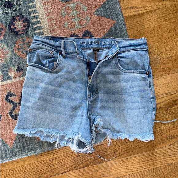 American Eagle Outfitters Pants - American Eagle Light Wash Denim Cutoff Shorts